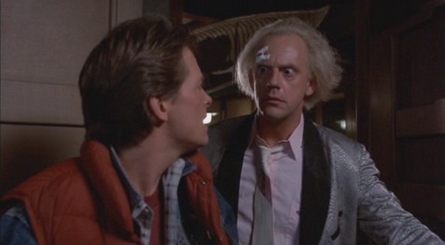 Back to the Future - Michael J. Fox and Christopher Lloyd