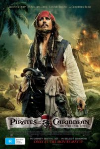 Pirates of the Caribbean: On Stranger Tides - Australian poster