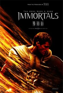 Immortals 3D poster
