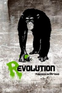 Rise of the Planet of the Apes - UK poster (2011)
