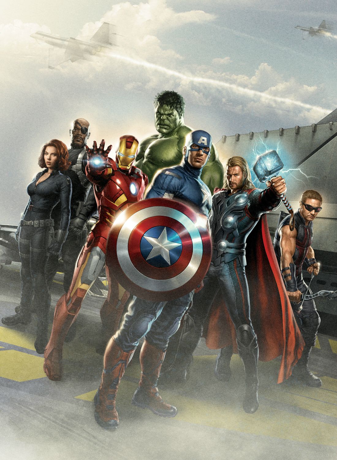The Avengers Promo Art (2012)