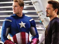Captain American and Iron Man in The Avengers