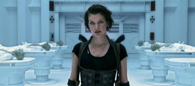 Milla Jovovich as Alice in Resident Evil: Afterlife