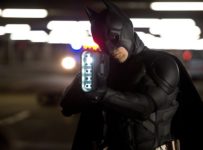 The Dark Knight Rises - Batman (Christian Bale) with a new gun