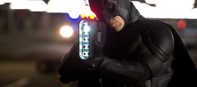 The Dark Knight Rises - Batman (Christian Bale) with a new gun