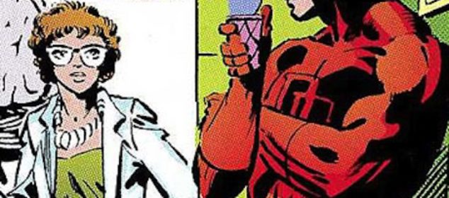 Behind the Panels - Daredevil Enjoys a Cup of Coffee