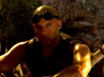 Vin Diesel just sitting as Riddick. Yup, just sitting.