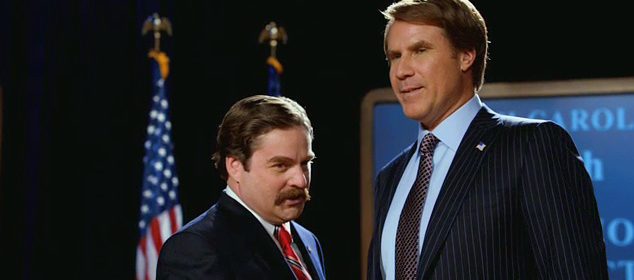 Zach Galifianakis and Will Ferrell in THE CAMPAIGN