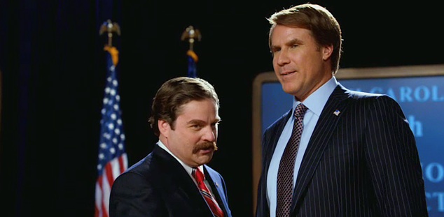 Zach Galifianakis and Will Ferrell in THE CAMPAIGN