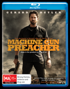 Machine Gun Preacher - Blu-ray cover