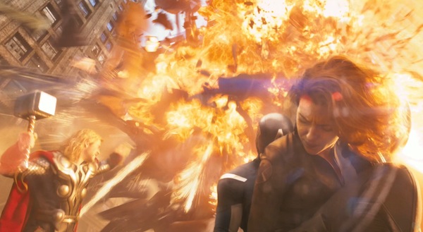 The Avengers (2012) - Explosion
