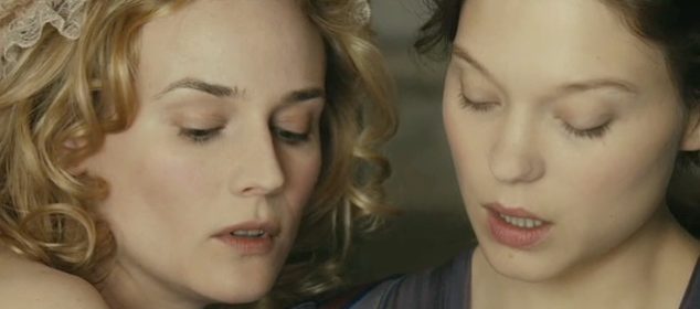 Farewell, My Queen - Lea Seydoux and Diane Kruger nude