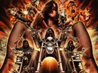 Frankenstein Created Bikers poster (Tom Hodge) - Nude Biker Chick