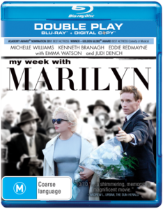 My Week with Marilyn Blu-ray Cover