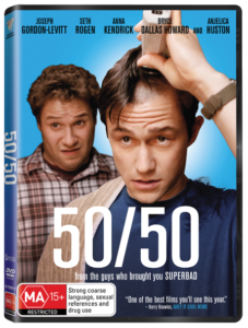 50/50 DVD cover