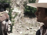 The Lone Ranger - Johnny Depp and Armie Hammer