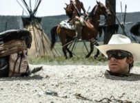 The Lone Ranger - Johnny Depp and Armie Hammer