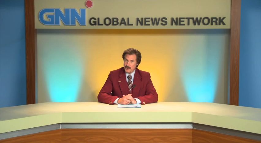Ron Burgundy reflects on the Australian election