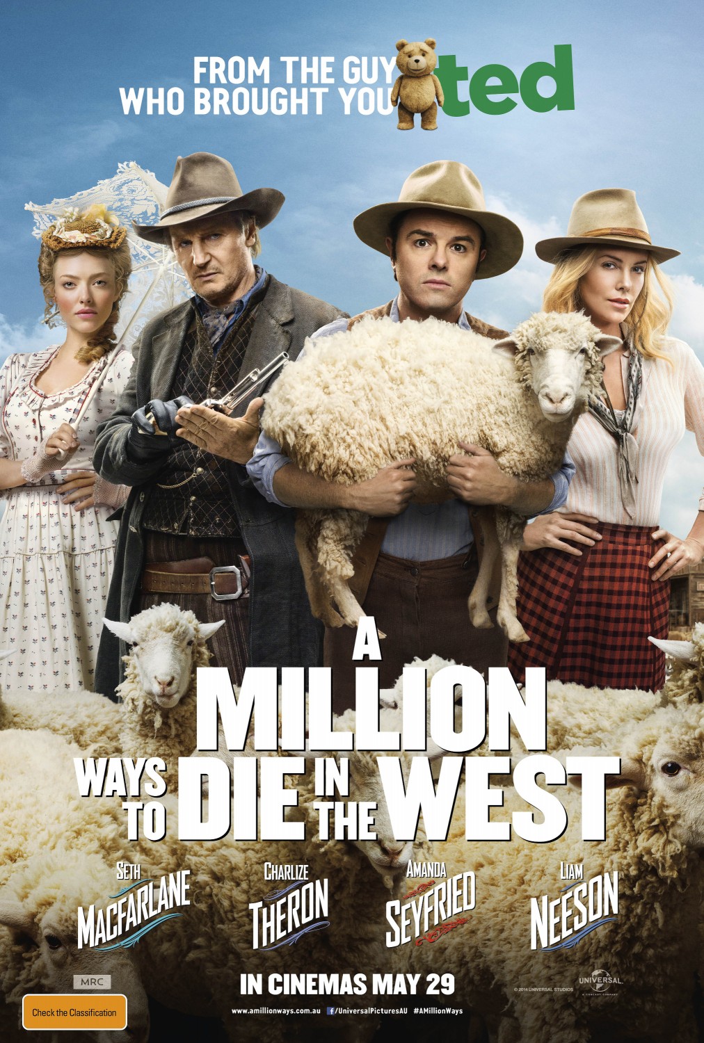 Review: A Million Ways to Die in the West – The Reel Bits