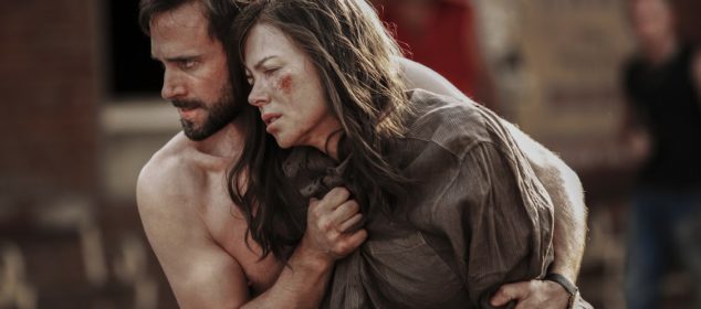 Parker Pictures Productions presents "Strangerland" a Film by Kim Farrant, Starring Nicole Kidman, Joseph Fiennes. Also Starring Hugo WeavingProducers, MacDara Kelleher, Naomi WenckExectuive Producers Christopher Woodros, Molly Conners, Richard Payten, Andrew Mackie
