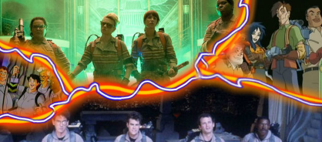 Ghostbusters Multiverse - Ghostbusters 1984, 2016, The Real Ghostbusters and Extreme Ghostbusters