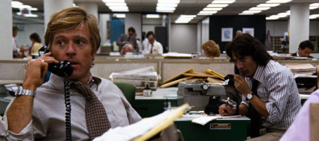 All the Presidents Men - Robert Redford and Dustin Hoffman