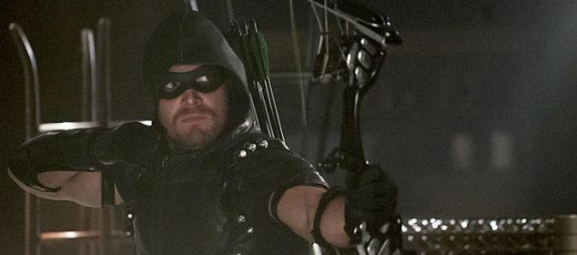 Arrow -- "The Candidate" -- Pictured: Stephen Amell as Green Arrow