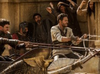 Toby Kebbell plays Messala Severus and Jack Huston plays Judah Ben-Hur Ben-Hur from Paramount Pictures and Metro-Goldwyn-Mayer Pictures.