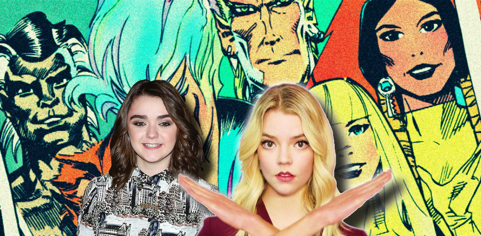 X-Men': 'New Mutants' Movie Casts Anya Taylor-Joy, Maisie Williams – The  Hollywood Reporter