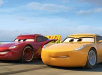 OFF TO THE RACES — Disney•Pixar’s “Cars 3” is teaming up with NASCAR this year as crowd favorite Lightning McQueen (voice of Owen Wilson) prepares to return to the big screen June 16, 2017, alongside elite trainer Cruz Ramirez (voice of Cristela Alonzo). Details about the season-long collaboration, which marks the biggest between the “Cars” franchise and NASCAR, were shared today (Feb. 23, 2017) in Daytona Beach, Fla., ahead of this weekend’s 59th annual Daytona 500—for which Wilson will serve as grand marshal. © 2017 Disney•Pixar. All Rights Reserved.