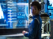 "The Butcher's Knife Cares Not for the Lamb's Cry" -- Episode 104 -- Pictured: Sonequa Martin-Green as First Officer Michael Burnham. Photo Cr: Jan Thijs/CBS ÃÂ© 2017 CBS Interactive. All Rights Reserved.