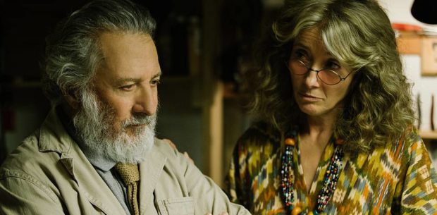 Dustin Hoffman and Emma Thompson in The Meyerowitz Stories (New and Selected).