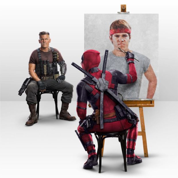 Deadpool 2 painting