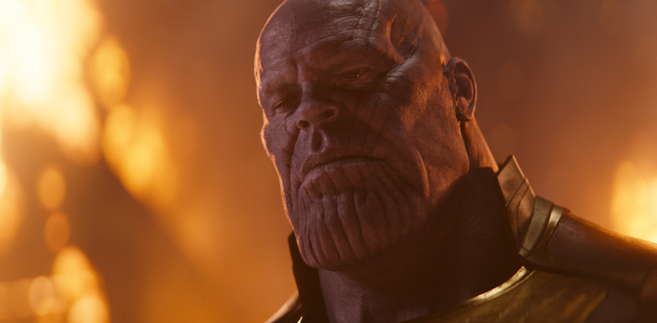 Marvel Studios' AVENGERS: INFINITY WAR..Thanos (Josh Brolin)..Photo: Film Frame..©Marvel Studios 2018