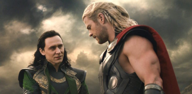 "Marvel's Thor: The Dark World" L to R: Loki (Tom Hiddleston) and Thor (Chris Hemsworth) Ph: Film Frame ¬© 2013 MVLFFLLC. TM & ¬© 2013 Marvel. All Rights Reserved.
