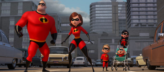 SUPER FAMILY -- In Disney Pixar’s “Incredibles 2,” Helen (voice of Holly Hunter) is in the spotlight, while Bob (voice of Craig T. Nelson) navigates the day-to-day heroics of “normal” life at home when a new villain hatches a brilliant and dangerous plot that only the Incredibles can overcome together. Also featuring the voices of Sarah Vowell as Violet and Huck Milner as Dash, “Incredibles 2” opens in U.S. theaters on June 15, 2018. ©2017 Disney•Pixar. All Rights Reserved.