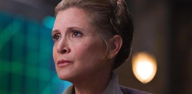 Carrie Fisher Star Wars Force Awakens