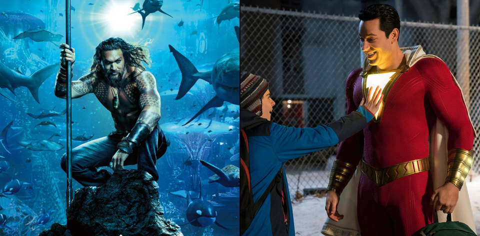 DCEU Trailers: Aquaman and Shazam!