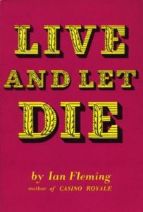 Live and Let Die first edition cover