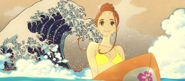 Ride Your Wave (きみと、波にのれたら) x Hokusai