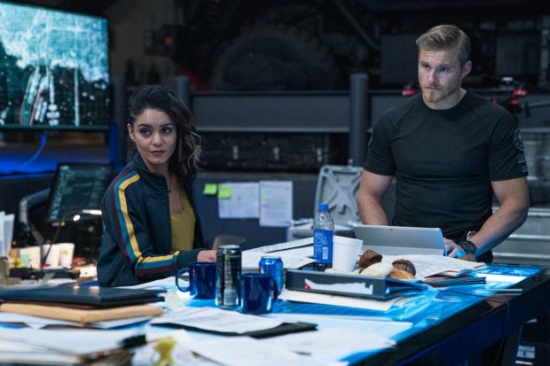 Vanessa Hudgens and Alexander Ludwig in Columbia Pictures' BAD BOYS FOR LIFE.