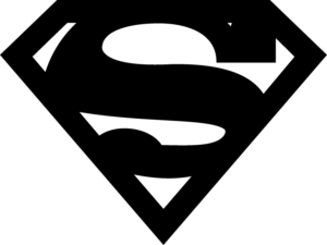 Superman logo (Black)