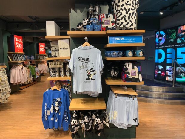 Oswald the Lucky Rabbit merchandise at Disney Store, London (2023)