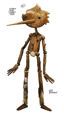 Guillermo del Toro's Pinocchio - concept art