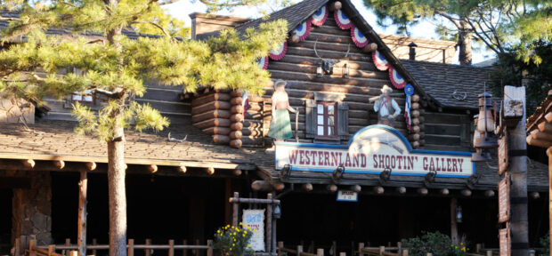 Westernland shooting gallery in Tokyo Disneyland