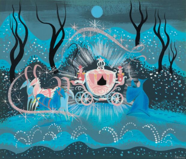 Mary Blair's concept art for Cinderella (1950)