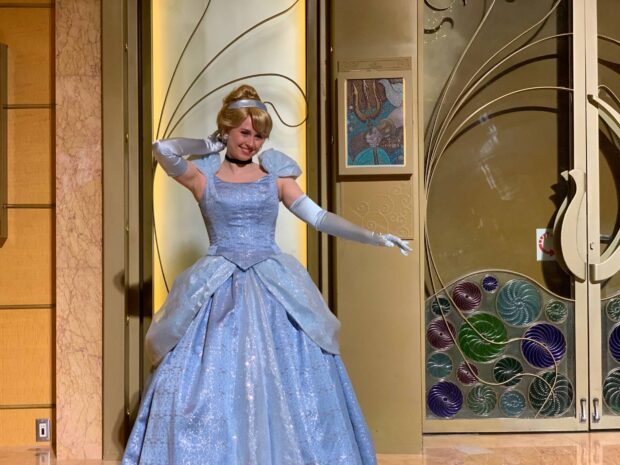 Cinderella on the Disney Wonder