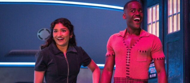 Doctor Who - Season Two - Ncuti Gatwa and Varada Sethu as Belinda Chandra and The Doctor