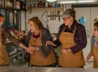 Susan Sarandon, Brenda Vaccaro, Lorraine Bracco and Talia Shire in Nonnas (2025)