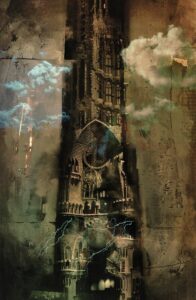 All roads lead to the Tower. Dave McKean's art for Wizard & Glass